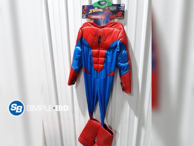 Lot 58-32626 - New Marvel Child Costume - SIZE L 10-12