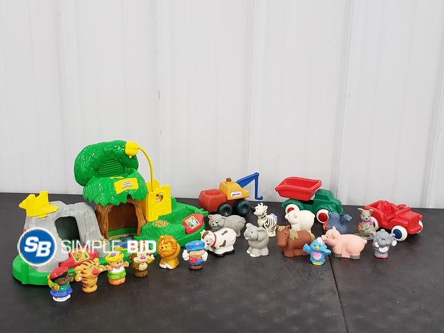 Lot 58-67711 - Lot of Fisher Price and Little Tikes Toys -  in good condition