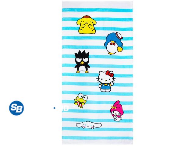 Lot 58-55210 - New Hello kitty BEACH Towel - 30" x 60"