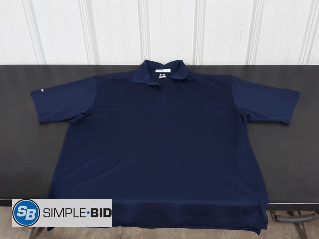 Lot 58-20934 - Under Armour Navy Polo Shirt  - Size XL - Light use