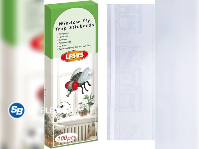 Lot 58-78152 - New LFSYS 100 Window Fly Traps Indoor Fruit Fly Traps for Indoors