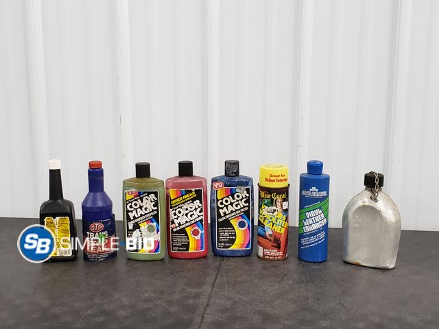 Lot 58-84572 - Box of Misc. Cleaners/Polishers and More