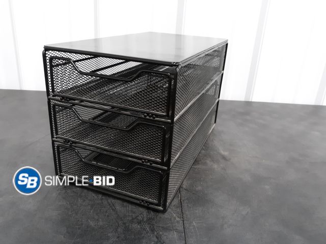 Lot 58-38764 - Metal 3 Drawer K- Cup Organizer