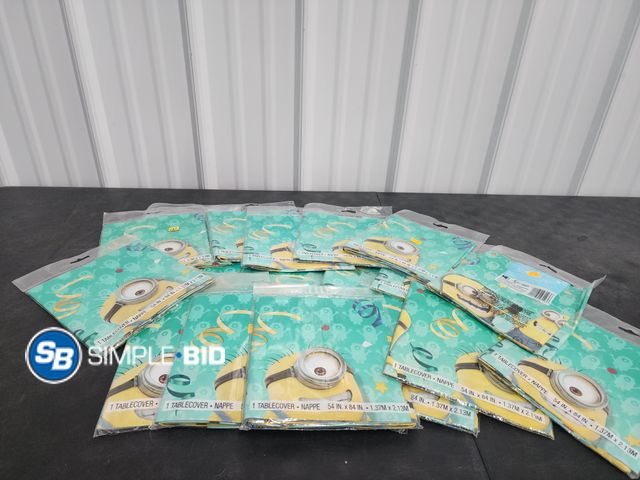 Lot 58-40297 - Lot of (20) New MINON plastic Coverings -- 54" x 84"