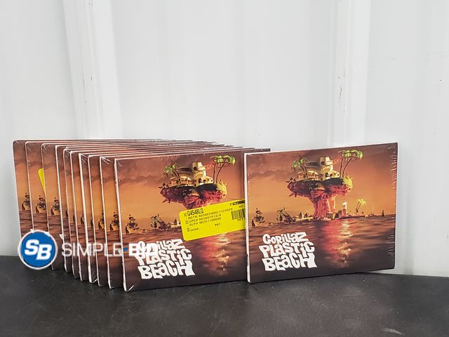 Lot 58-68623 - Lot of (12) New Gorillaz - Plastic Beach - Music &amp; Performance - CD's