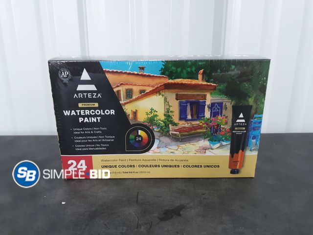 Lot 58-39150 - Arteza 24 Pack Watercolor Paint