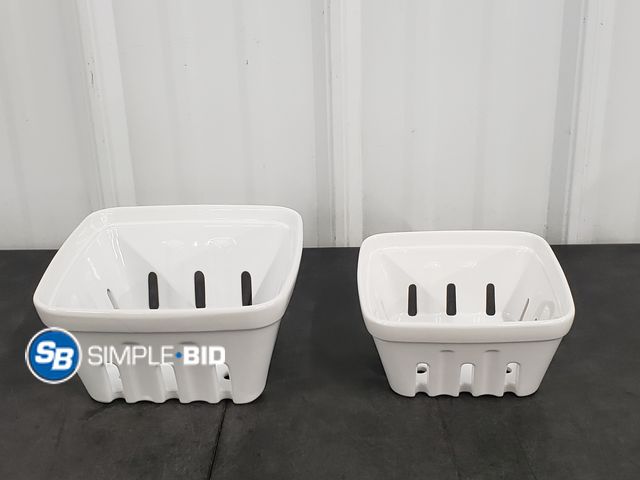 Lot 58-71091 - New Over and Back Multipurpose Baskets - 2 piece Set