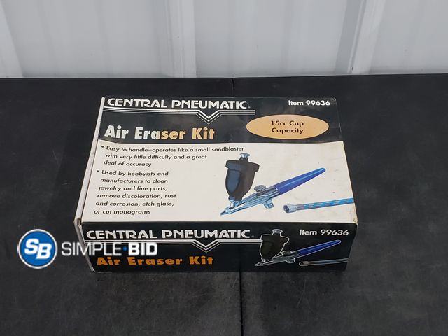 Lot 58-40465 - Central pneumatic Air Eraser Kit