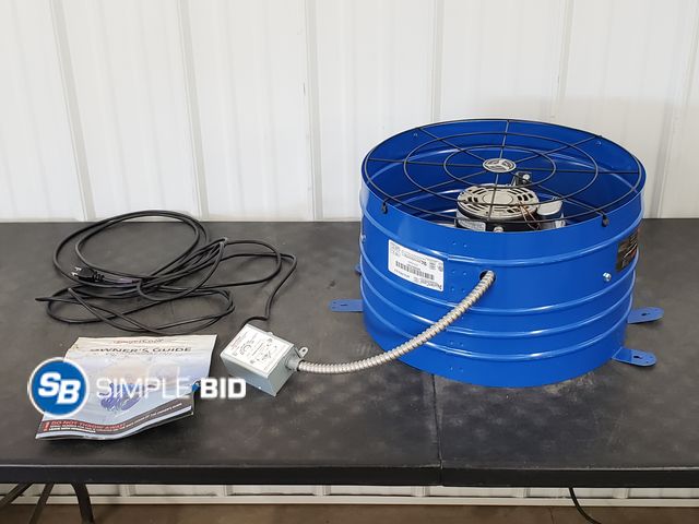 Lot 58-75885 - Quiet Cool Pro Attic Cable Fan AFG Pro-2.0