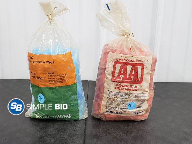 Lot 58-62653 - Lot of (2) Packs of Remington/Winchester Piston Wads
