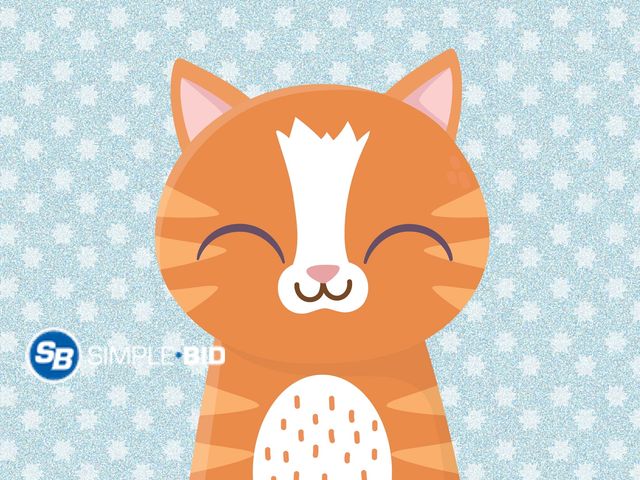 Lot 58-38149 - New Orange Tabby Cat Note Cards for Correspondence - 10 Note Cards with Envelopes -