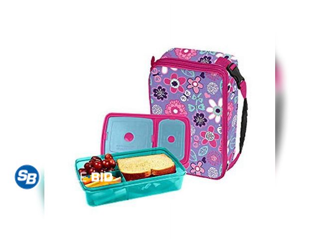 Lot 58-34535 - New Fit &amp; Fresh Bento Lunch Set Flower Toss