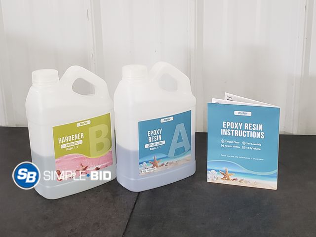 Lot 58-68811 - OcePor Epoxy Resin - 1/2 Full