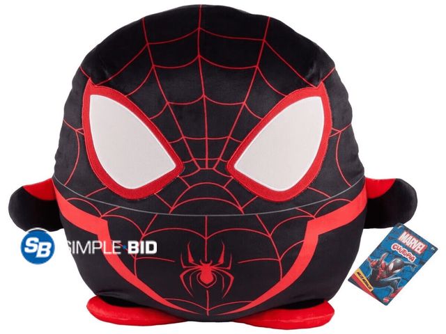 Lot 58-59728 - New Mattel Cuutopia Disney 20” Miles Morales plush