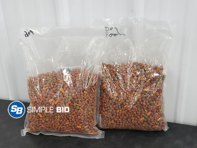 Lot 58-60442 - Lot of (2) Bags of DOG food - looks to be for a small dog - unopened