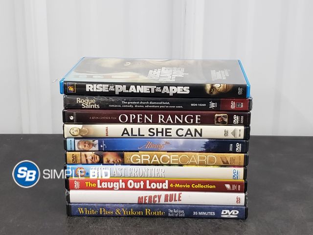 Lot 58-56891 - Lot of DVD's - variety of titles - in good condition