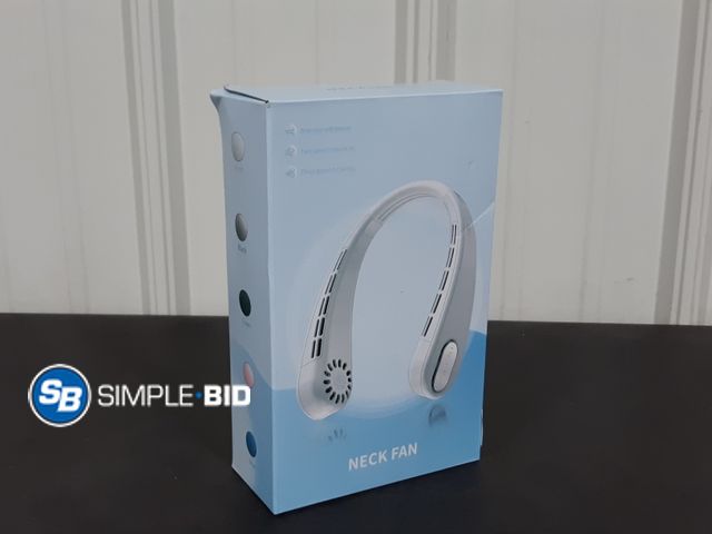 Lot 58-21165 - New Portable Neck Fan, Hands Free Personal Fan, 360° Airflow,3-16 Running Hours, 72 Wind Outlets,400...