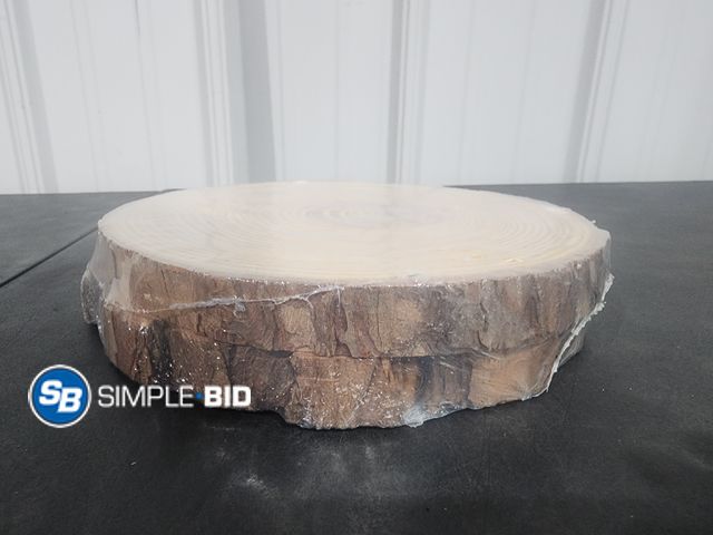 Lot 58-28664 - Wood Slices - 2 Pieces 8 1/2" in Diameter - Great for Centerpieces