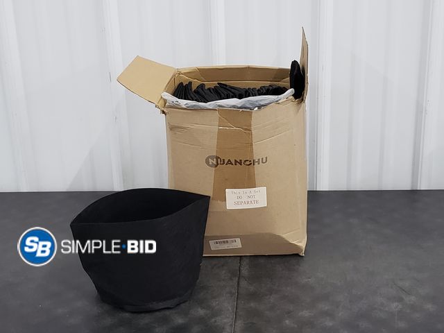 Lot 58-67508 - nuanchu 50-Pack Gallon Sized Fabric Grow Bags