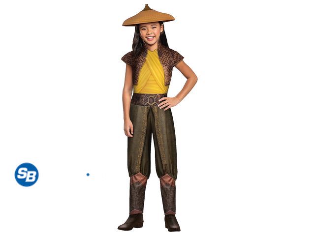 Lot 58-32747 - Disney Raya and the Last Dragon -Child Costume Size S (4-6X) - Appears Unworn