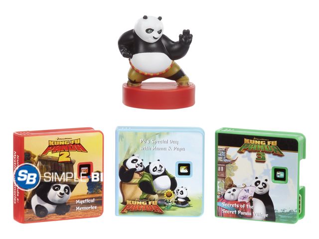 Lot 58-36936 - New Little Tikes Story Dream Machine DreamWorks Kung Fu Panda Dragon Warrior Story Collection, Books...