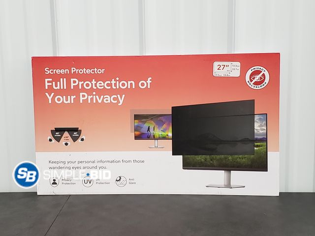 Lot 58-74548 - Screen Protector - Full Protection of your Privacy - 27"