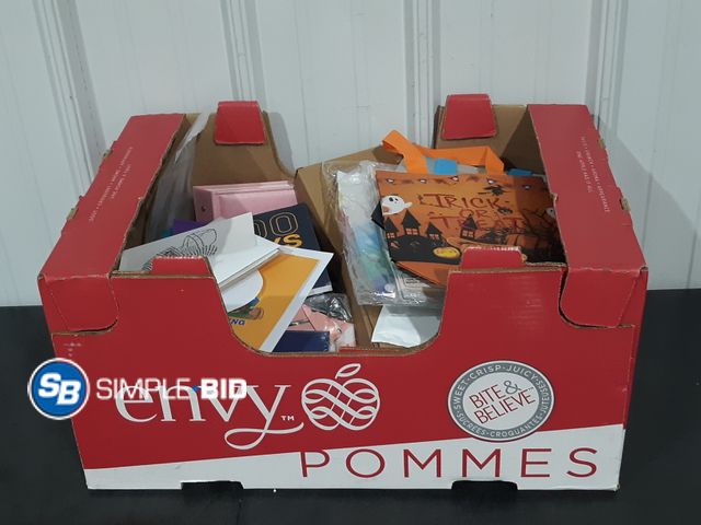 Lot 58-32785 - BOX of Small amazon items - variety of items - unused