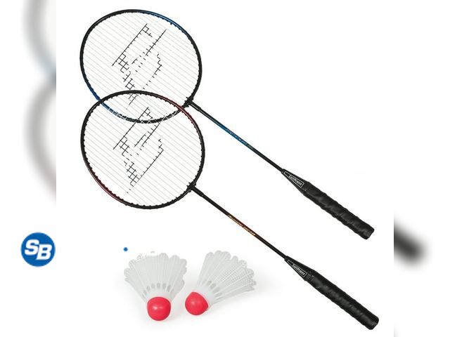 Lot 58-28255 - Lot of (2) New EastPoint Sports 2 Player Badminton Racket Set; 2 Rackets with Steel Shafts, 2 Shuttl...