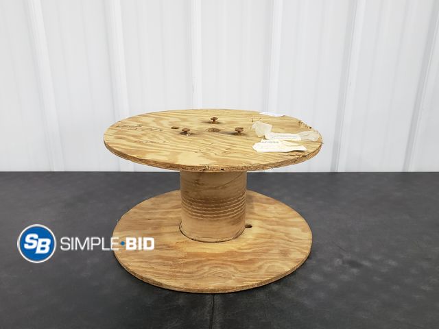 Lot 58-39843 - Wooden Electric Wire spool - great for any projects