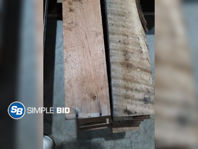 Lot 58-17690 - Lot of (10) Pieces of Wood - 1 1/4" x 3 1/2" x 42"