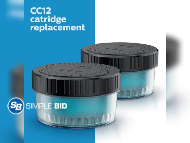 Lot 58-62877 - New Philips Norelco Quick Clean Pod Cartridge, Lubricates Shaver and Eliminates Cut Hair, 2X 5.4 Fl ...