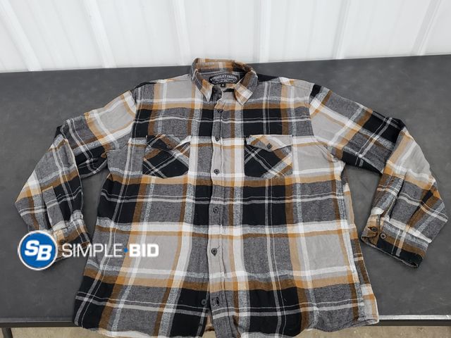Lot 58-77172 - MEN'S Straightfader button Down Shirt (flannel) - SIZE XL - light use - in good condition