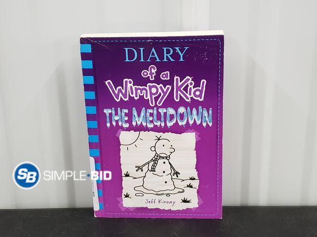 Lot 58-41175 - Diary of a WIMPY KID -- THE MELTDOWN paperback book - in good condition