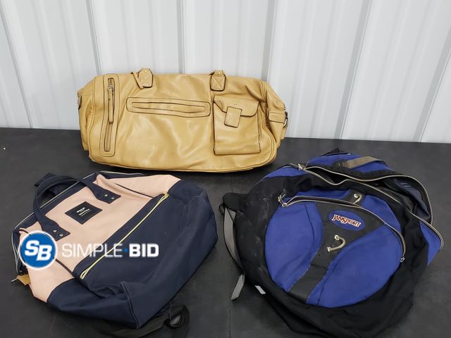 Lot 58-74185 - Lot of (3) Various Style Bags