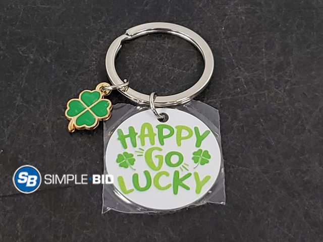 Lot 58-54272 - New Happy Go Lucky Keychain