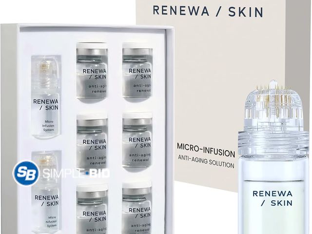Lot 58-80444 - New RenewaSkin Micro Infusion Facial System Each applicator infuses 1 serum into skin 4 serums for t...