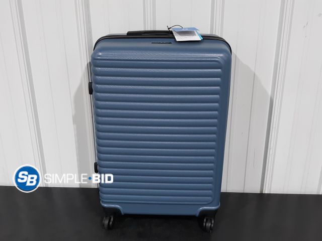 Lot 58-32663 - Travelhouse 24" Checked Luggage - 360 Full Swivel - New