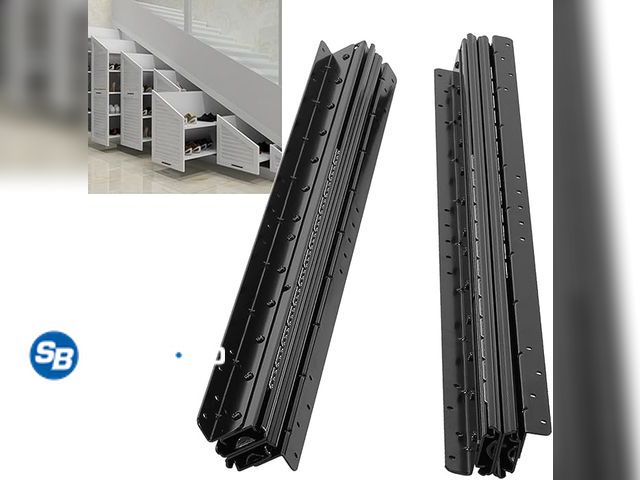 Lot 58-28638 - New 1 Pair Undermount Heavy Duty Drawer Slides, 32Inch Drawer Slides, 260 lb Load Capacity 3-Fold Fu...