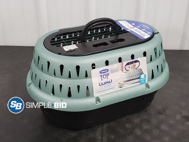 Lot 58-39738 - Petmate Top Load Cat Kennel - light use