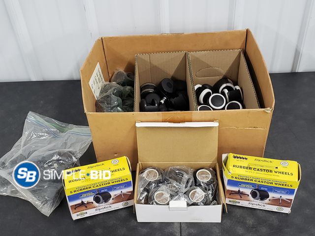 Lot 58-58810 - Box of Various Office Chair Wheels