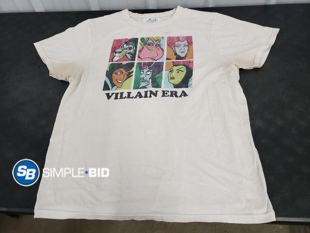 Lot 58-50081 - Disney Villian Era T Shirt - Size XL - Used