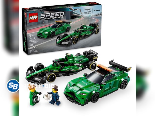 Lot 58-54114 - New LEGO Speed Champions Aston Martin Safety Car &amp; AMR23 Building Toys - Race Car Toy for Kids, ...