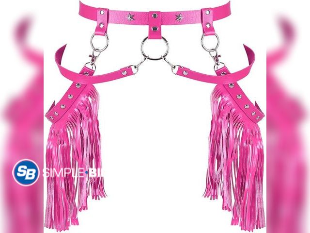 Lot 58-21289 - Women's Leather Body Harness Punk Tassel Belt Punk Gothic Belt Dance Carnival Costume Accessories - ...