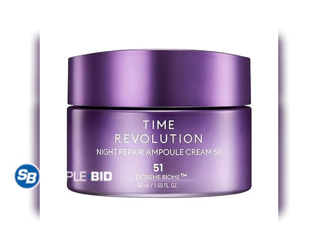 Lot 58-68640 - MISSHA Time Revolution Night Repair Ampoule Cream (5th Gen) 1.69 Fl Oz - Triple Fermented Deep-Sleep...