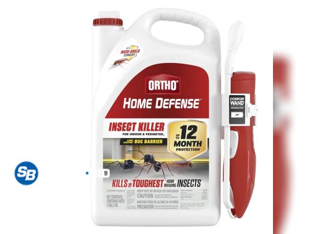 Lot 58-83889 - Ortho Home Defense Insect Killer for Indoor &amp; Perimeter2, Comfort Wand, 1 gal. - unopened