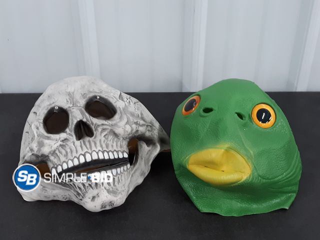 Lot 58-33556 - Lot of (2) New HALLOWEEN masks