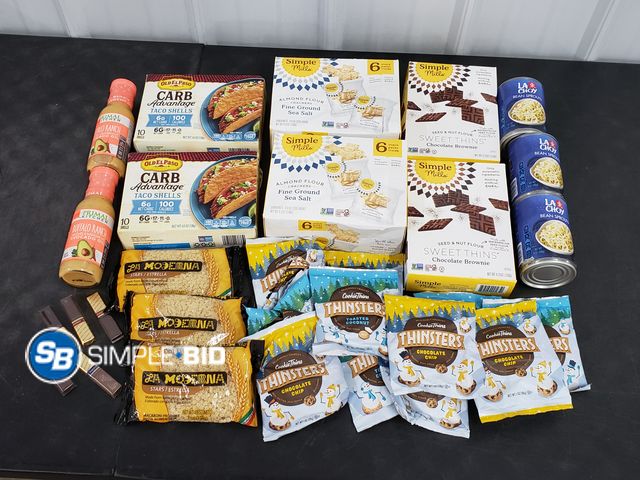 Lot 58-83856 - FOOD LOT! Lot of Various food - unopened - expired