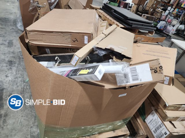 Lot 58-32795 - Gaylord Full of Unclaimed Merchandise - variety of items, and Conditions, some could be unused/Damag...