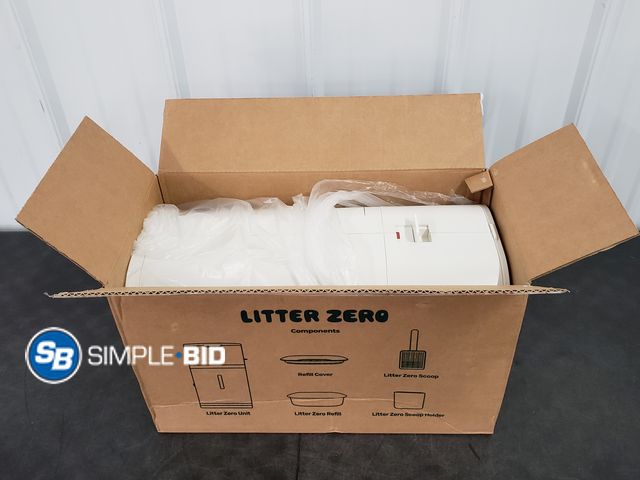Lot 58-84095 - Litter Zero One TOuch Odor Lock Bin