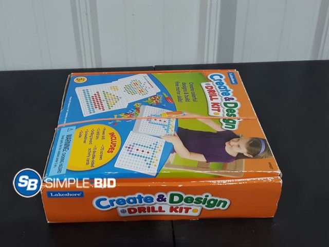 Lot 58-32766 - Lakeshore Create &amp; Design Drill Kit
